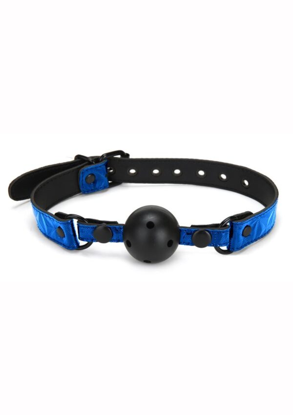 The Diamond Ball Gag is made for those that believe that satisfaction is best served in silence. A must-have accessory for any fan of bondage play