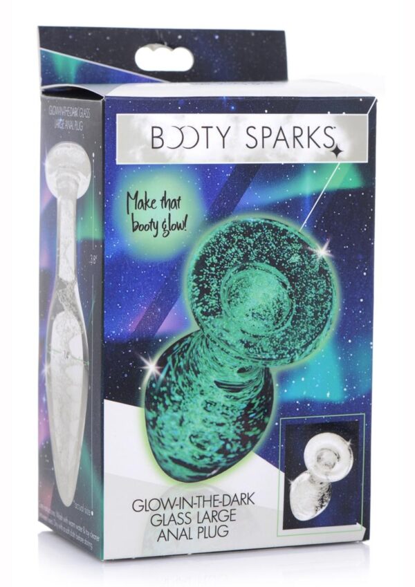 perfect for adding a light-hearted and kinky splash of light to your booty for your lover. Made with smooth and durable borosilicate glass to provide a stiff and satisfying mass for your ass! The durable borosilicate material is naturally hypoallergenic and body safe. It is compatible with all varieties of lubricants