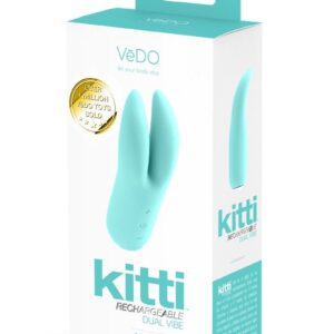 this cutie will have you purring with pleasure in no time. The flexible and sleek shape makes maneuvering around your hot spots super easy. And don`t forget this little KITTI loves water and isn`t afraid to get complelety wet. Purr-fection.