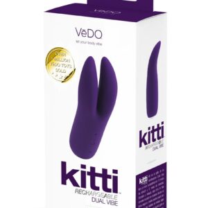 this cutie will have you purring with pleasure in no time. The flexible and sleek shape makes maneuvering around your hot spots super easy. And don`t forget this little KITTI loves water and isn`t afraid to get complelety wet. Purr-fection.