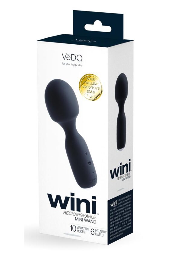 super powerful rechargeable mini wand has all the strength of its big sister with 10 vibration modes and 6 intensity levels. Handy