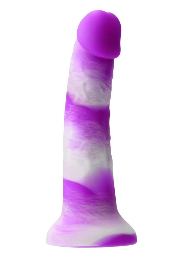 Realistic molded dong cast in superior grade silicone. Satin texture provides a more satisfying sensation. Available in assorted colors and sizes.