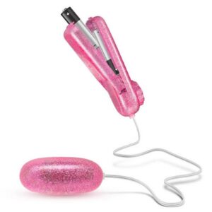 the B Yours Glitter Power Bullet is perfect for play in the bath or shower.Made of non-porous ABS plastic it`s body safe and easy to clean.Requires 2 AA batteries (not included).