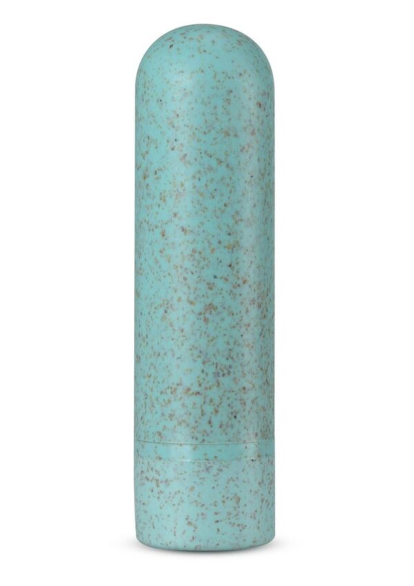 The Gaia Eco Rechargeable Bullet is an eco-conscious vibrator!This pleasure-packed petite vibe is crafted from BioFeel
