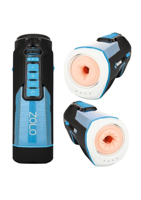 The ZOLO Blowbot is a plug-in full shaft male masturbator that features 10 unique blow job experiences for the world`s best blowjob! The Blowbot has it all adjustable suction levels for tailored stimulation