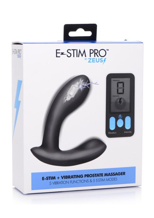 this Vibrating E-Stim Prostate Massager is the pinnacle for intense male pleasure. Shaped for precise prostate stimulation and full-body perineum vibes to push your orgasm to mind-bending levels - excellent for solo use or with a partner. Indulge in the electrifying world of electro play with a toy that makes it easy to  and enjoy; no power boxes or connection systems are required! The ergonomic shape is designed to stimulate your prostate and perineum in tandem for complete booty pleasure