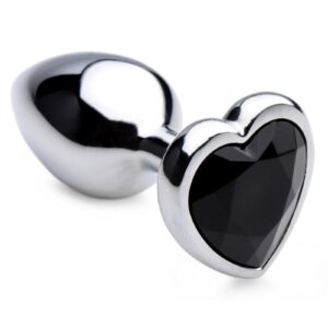 Decorate your derriere with this Dark Heart Anal Plug! The small size makes this plug perfect for beginners to begin their journey into the world of backdoor fun - use this plug to warm up your asshole for the main event