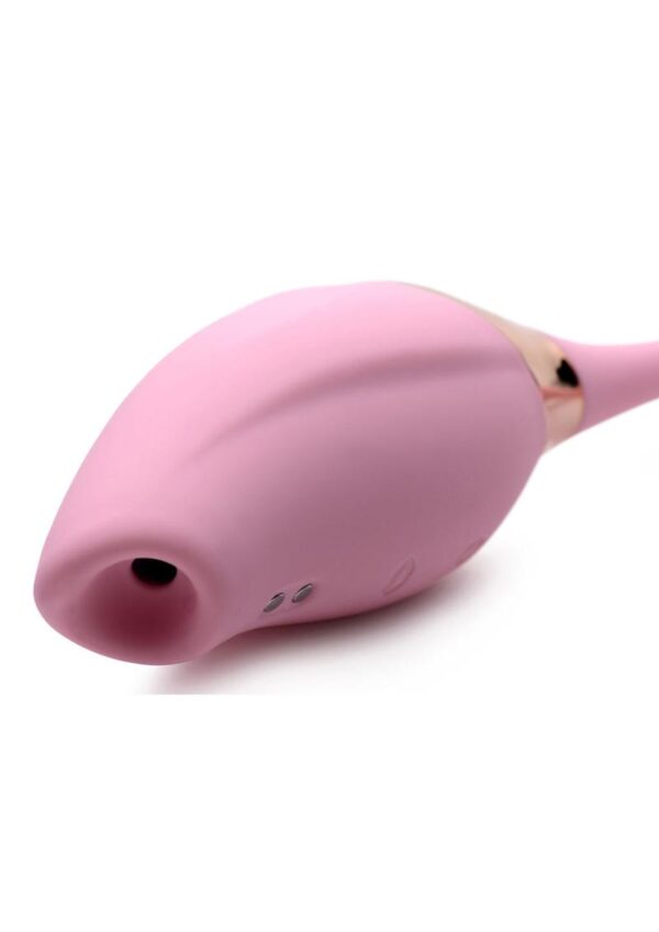 phthalate free silicone for a body-safe and worry free experience!Recharge when the power runs low with the included USB Charging cable. 5 year warranty included!Measurements: Overall length 13 inches