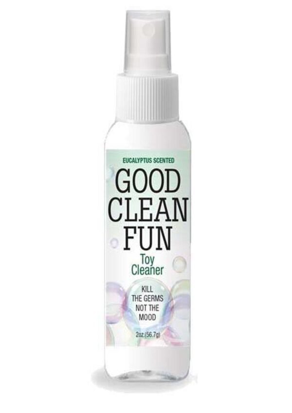 and gets them fresh and clean. Just spray