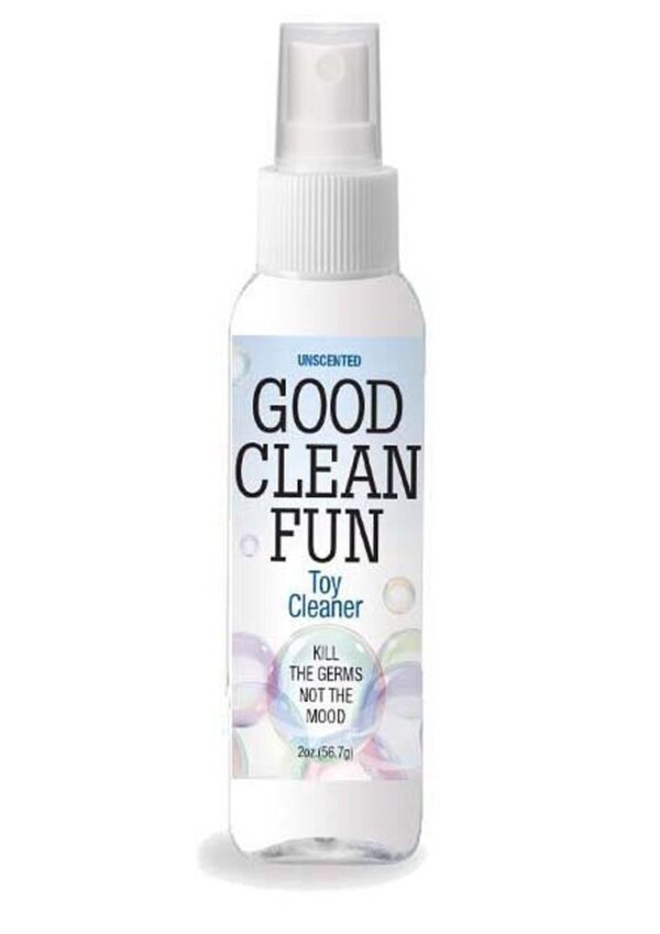 and gets them fresh and clean. Just spray