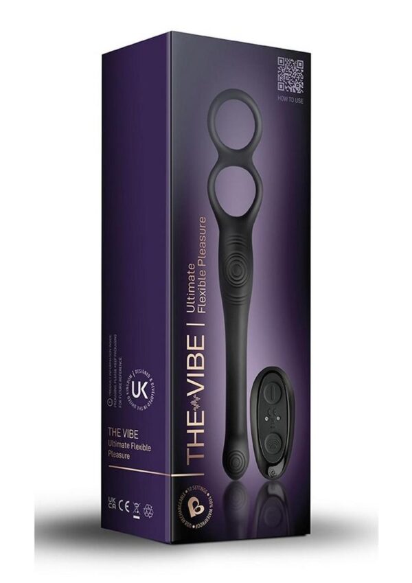 The-Vibe will ensure that you and your partner enjoy shared pleasure experiences. The slender able anal shaft has been designed to accommodate your partner and enhance both your play. The shaft incorporates a small prostate mound towards the end with a powerful motor inside that enhances both your pleasure with every thrust. Independent motors drive deep vibrations throughout The-Vibe`s pleasure zones and stimulation points fusing performance with power as you and your partner are both driven to climax with each firm pulsation. The remote ensures that you will have total hands-free pleasure or maybe surrender control to your partner to decide the adrenaline rush. Isn`t it time you pushed the limits?