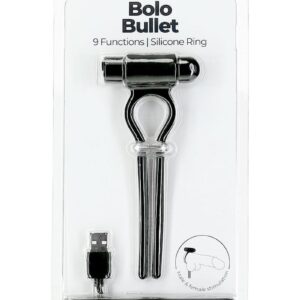 secure fit paired with deep and rumbly vibrations! Bolo Bullet is PowerBulletandrsquo;s adjustable cock tie made from premium