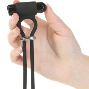 body-safe silicone and is designed with comfort in mind. Take full control of erections by simply slipping this device over the penis and balls and using the stylish slider to keep everything in place. Perfect for couples or solo play
