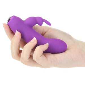 sending 10 functions of mild to wild vibrations to all of your sweet spots. This compact toy is perfect for on-the-go adventures and can fit right in your purse andndash; just treat it like itandrsquo;s one of your lipsticks! And you donandrsquo;t have to worry about the vibrations randomly going off - the bullet is equipped with a travel lock feature that ensures discreet travel. Bring your bunny into the bathtub or shower andndash; itandrsquo;s totally waterproof! Virtually seamless