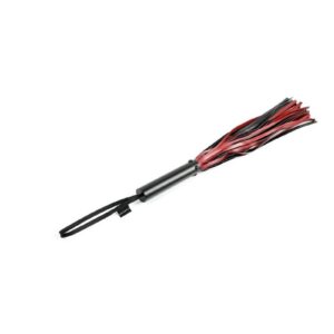 flexible strand of the Saffron Classic Flogger can whisper across their body or cross it with a biting snap.