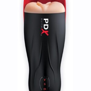 The Fuck-O-Maticandtrade; elevates masturbation with powerful suction-action for the ultimate stroker experience. Itandrsquo;s a perfect storm of sensation for heightened solo sex sessions that can be customized to your personal moods! Get ready for explosive hands-free vibration surrounding your balls with rows and rows of soft pleasure nubs. Your ultimate masturbation experience is ready when you are!andnbsp; KEY PRODUCT FEATURES andbull;andnbsp; andnbsp;andnbsp;5 modes of Super Strong Suction Intermittent Suction Technology slides your cock into the ultra-soft Fanta-Fleshandreg; pussy. As the suction pauses