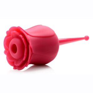 Explore your sexuality with this handy little flower! Bloomgasms Sucking and Vibrating Rose is built for teasing and pleasing - the powerful air pulsing from center of this flower is designed to stimulate your clit or nipples