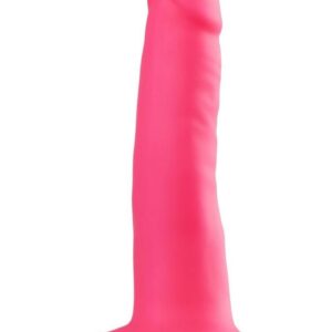 Neo Elite dildos feature SENSA FEEL&amp;#xae; dual density technology: a see-through layer over a firm core that shines in the darkness.The two-layer construction creates an ultra-realistic feelsoft yet firm.Neo Elite 6 Inch offers a tapered head for easy ion.Its above-average length makes using this toy`s strong suction cup easier than ever.Or it`ll fit into your favorite harness! Made of 100% platinum cured silicone