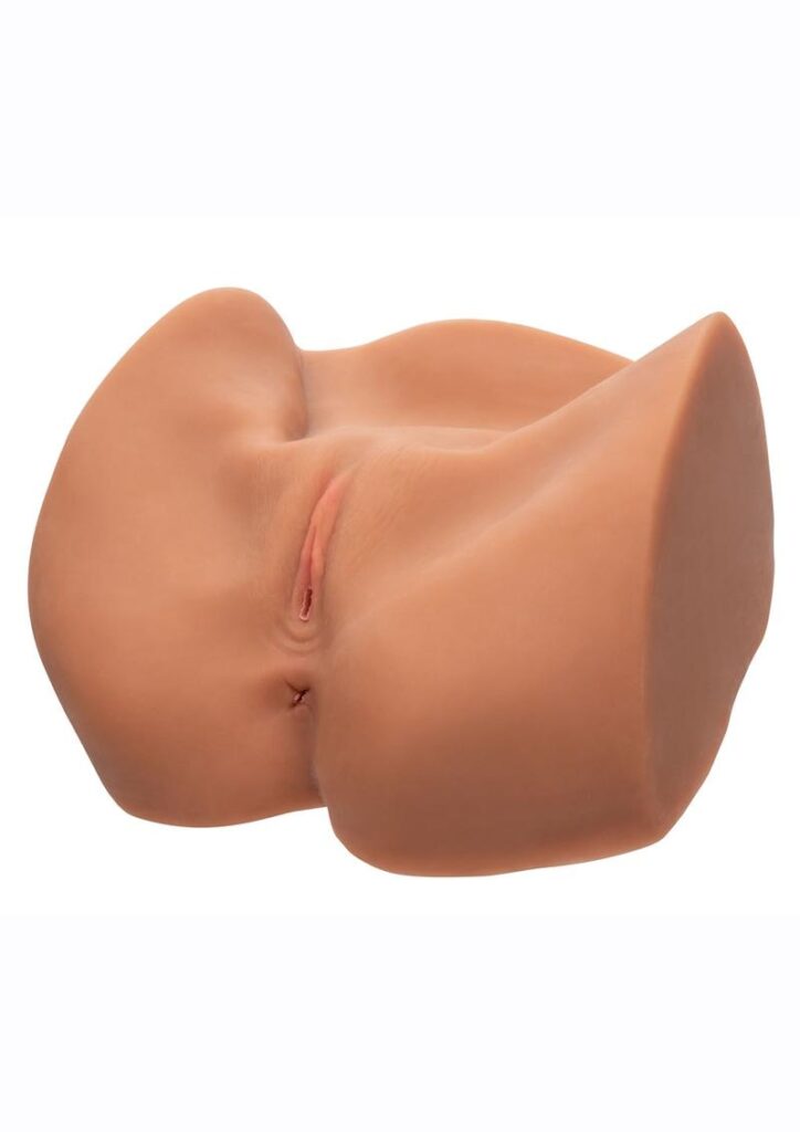 Over 7 lb. /3. 25 kg of heavy-duty stroking pleasure. Life-size pussy stroker with ass. 2 tight and stretchy chambers for front or back end play. Ultra life-like Pure Skin® material. Anatomically correct
