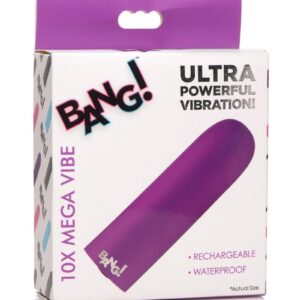meaty bullet! The powerful motor provides a deep thrumming vibe compared to the usually sharp fierce vibrations from other bullet vibes. Enjoy 10 unique vibration patterns and explore your sexuality with ease thanks to the simple power button control