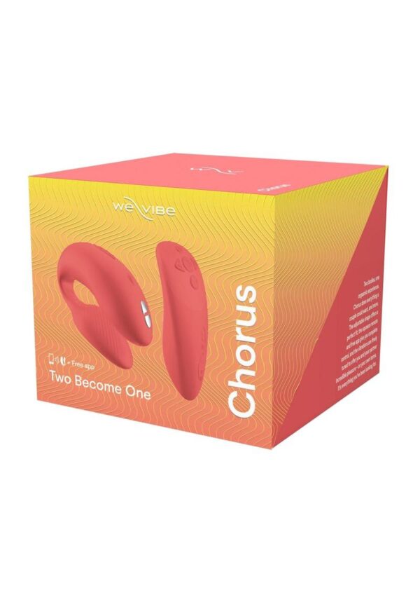 vibrant We-Vibe packaging. Chorus` secret is in its smart simplicity. It`s packed with all of We-Vibe`s industry-leading knowledge and technology; like the intuitive Squeeze remote