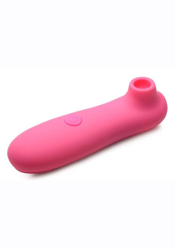 firm yet lightweight and ergonomically designed to be easy to use without strain on your wrist or hand.Enjoy choosing between 10 different clit sucking options and play with the settings to find the perfect amount of stimulation! Battery operated