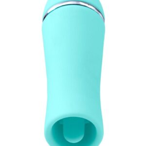 sexy and only 3.5 inches - it fits perfectly in the palm of your hand. Made of silky