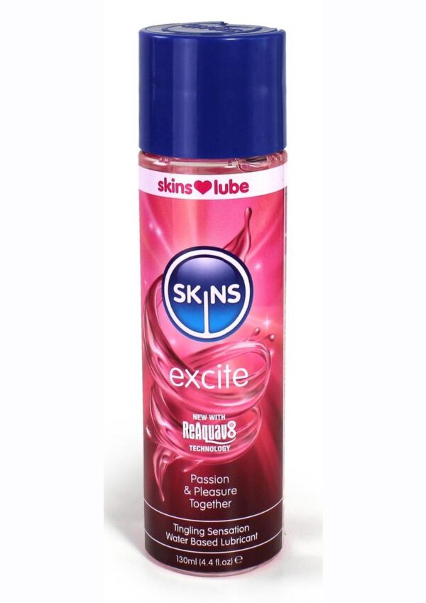 has all the fun and goodness of Skins Aqua lube but with added zing. Featuring LArginine it increases blood flow to the area where the lube is. This heightens sensation for women and leads to a firmer feeling erection for men. Packed full of natural ingredients to make you tingle in all the right places. We took the Skins Aqua formula and added the libido-boosting properties of red clover and ginkgo biloba. The result