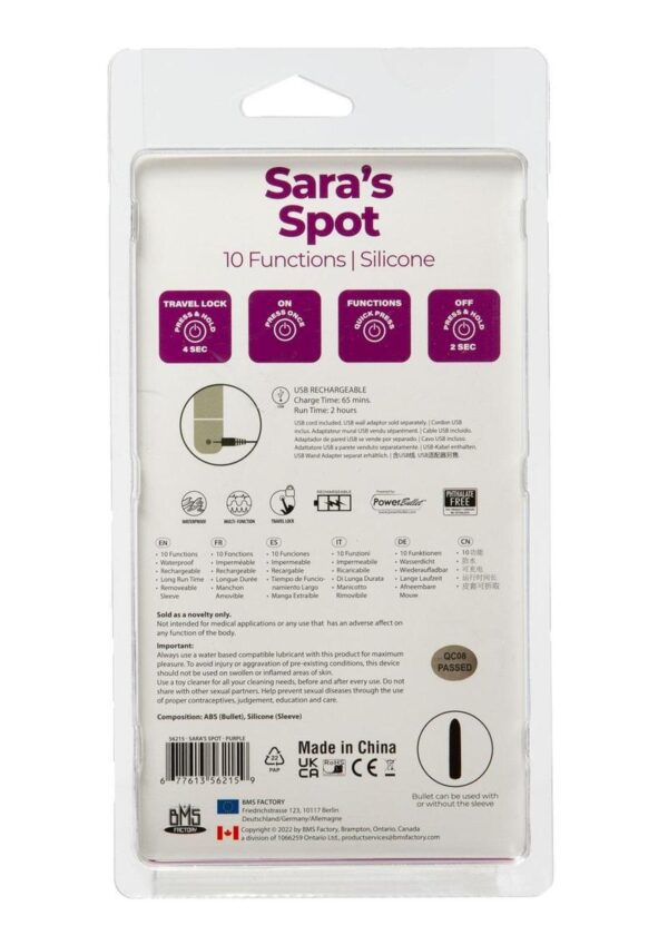 making it perfect for discreet travel. For play off of dry land