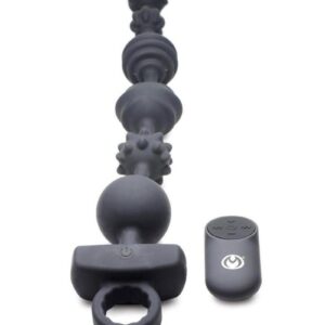 velvety smooth and premium grade silicone beads that are body safe and use IP7X waterproofing to make sure they are fully sealed against all fluids. After use