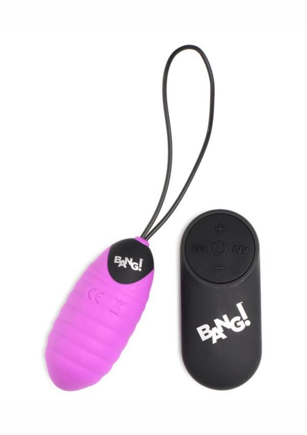 Indulge in this powerful silicone egg vibrator that has thick ribs circling the sides that add extra stimulation as it vibrates inside!The silky smooth