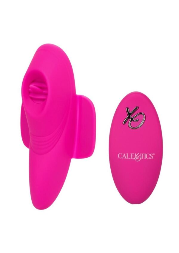 The Lock-N-Playandtrade; Remote Flicker Panty Teaser is a flickering panty teaser paired with a playfully mini remote for adventurous pleasure seekers. The powerful panty teaser features a flickering tongue-like teaser