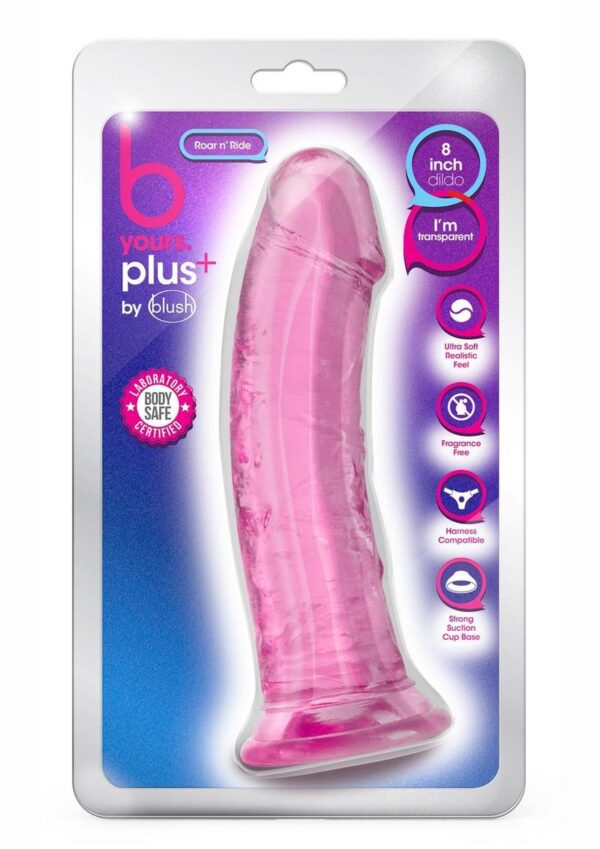 our softer version of our best-selling B Yours collection! These dildos feature a soft feel for a comfortable and realistic experience with a little something for everyone matched with a clear