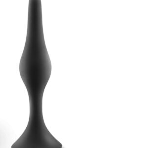 The Silicone Beginner Plug Small has a tapered tip for easy ion and is perfect for a beginner looking to dive into anal play! The base is designed to rest between your cheeks for comfortable wear and to prevent over ion! Made with smooth