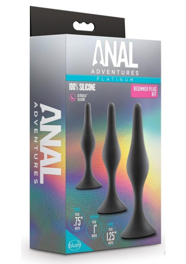 all with tapered tips for easy ion. The base is designed to rest between your cheeks for comfortable wear and is perfect for those looking to train and start in anal play! Made with smooth