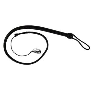 66 inch BDSM essential begins with the sturdy strapped handle that provides a secure grip and ends with the flayed tip that directs your energy exactly where it is required