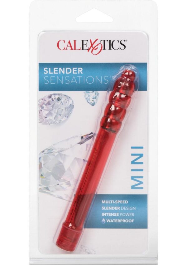 Slender Sensations Vibrator - Red - Image 2