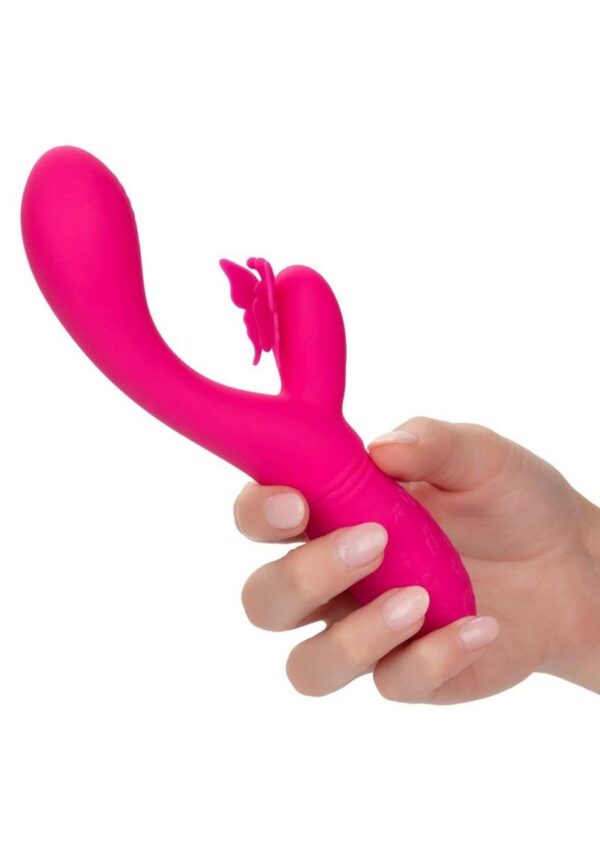 and fluttering butterfly teaser. The blushing butterfly is a perfect option for beginners and a sensual option for the erotically experienced. Indulge in 10 power-packed functions of vibration
