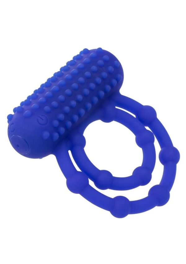 more. The stretchy dual ring is lined with 10 strategically placed beads to maximize sensitivity and elevate sensation throughout the penis to let you enjoy longer