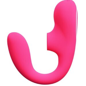 smooth silicone mouth over your clitoris as your g-spot is tickled for maximum pleasure. Completely submersible
