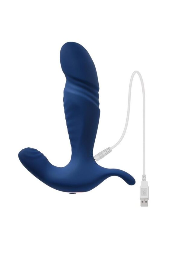 vibrating T-shape  10 vibrating / thrusting speeds andamp; functions Motors work together Textured