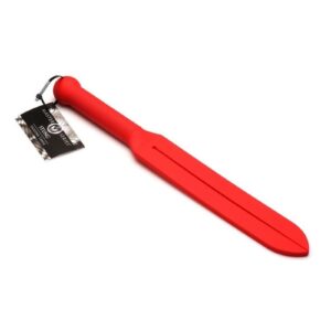 it is a bit heavier than a lather or faux leather strap and much easier to clean! With this split end strap