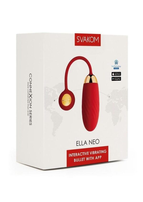 Ella Neo allows for easy ion and extended pleasure. Featuring an external cord and LED indicators