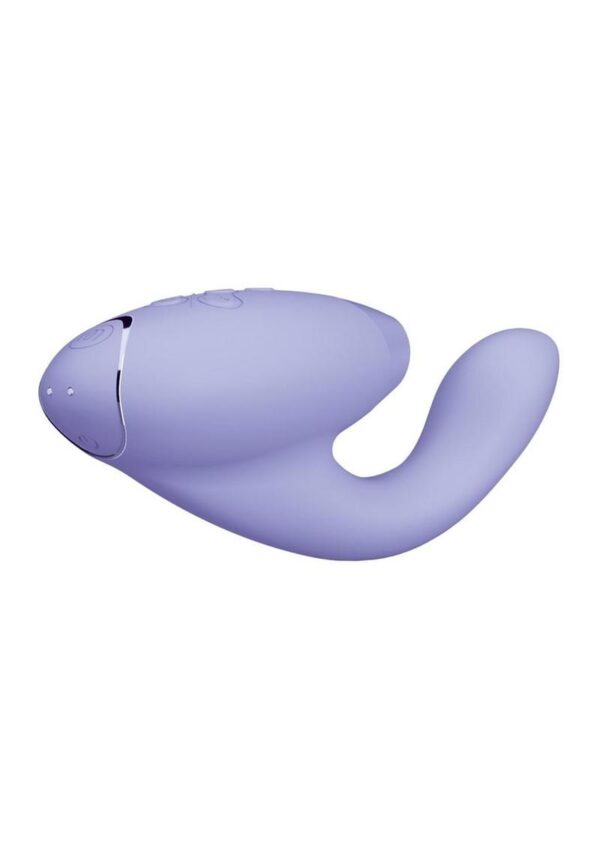 Womanizer Duo 2 Silicone Rechargeable Clitoral and G-Spot Stimulator - Lilac - Image 4