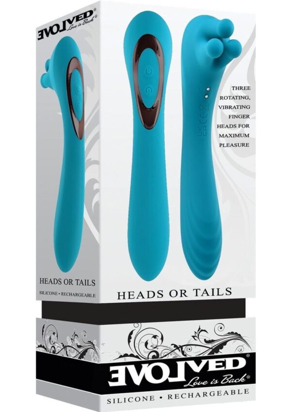 tails youandhellip;win! This lucky toy has two unique experiences to double your pleasure. One end is a powerful arched bulbous 9-speed vibrator