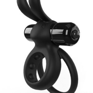 assuring to excite and delight with targeted stimulation and a comfort-fit True Silicone&amp;#xae; ring that secures the rabbit in place.