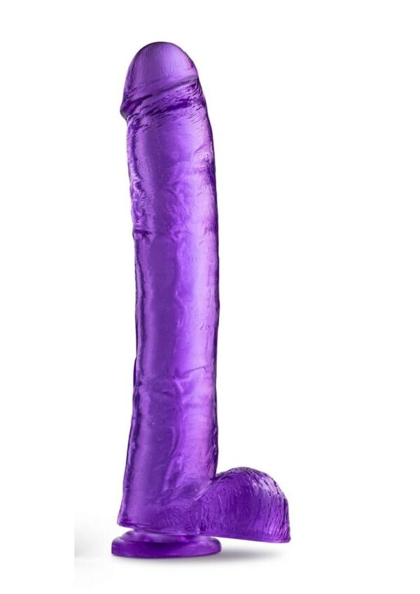 Fulfill your fantasy Blush B Yours Plus Mount n` Moan is a realistic dildo with a slight curve for G-spot and P-spot stimulation