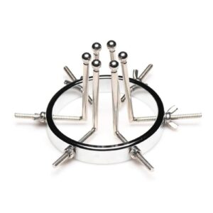 This stainless steel anal explorer is perfect for those into medical play who want to expand and stretch open their backdoor! Made out of strong