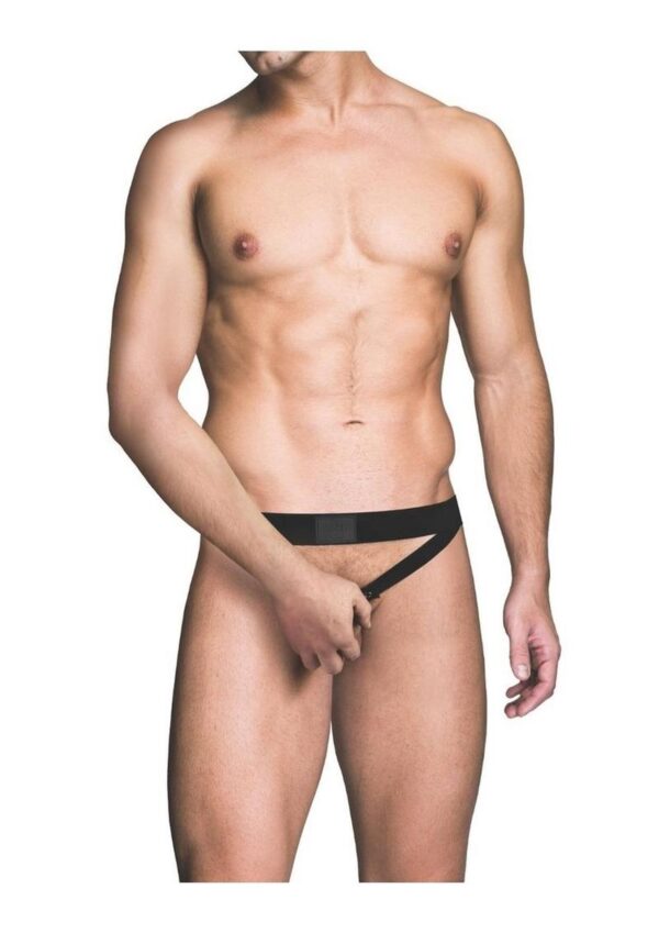Prowler Red Ass-Less Cock Ring Black Large