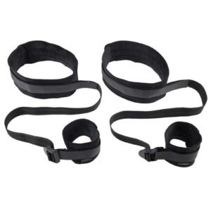 Not doing what you`re told never looked so good. Show your dom they`ll have to restrain you if they want to get their way with these Wrist to Thigh Cuffs. Made for a wide range of thighs